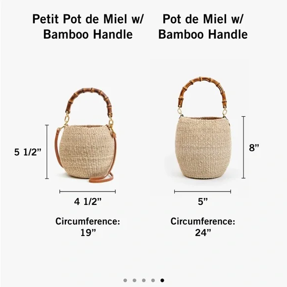 Clare V. Petit Pot de Miel w/ Bamboo Handle - Picture 14 of 15